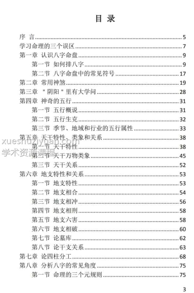 金玉章【八字入门】课程+讲义+录音插图1 金玉章【八字入门】课程+讲义+录音插图1