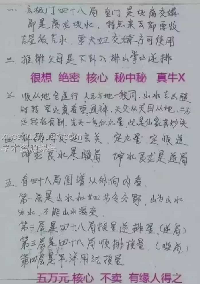 玄极门四十八局图 玄极门玉涵枕秘四十八局图谱核心面授教材81页.pdf插图1 玄极门四十八局图 玄极门玉涵枕秘四十八局图谱核心面授教材81页.pdf插图1