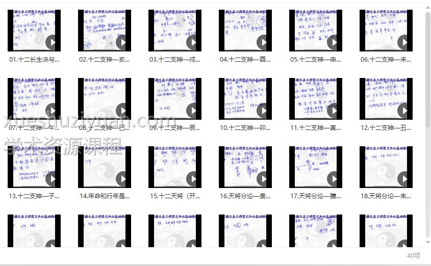 腾云道人 新课 腾云原价1999元的大六壬十二支神 天将及延伸象意 40集插图 腾云道人 新课 腾云原价1999元的大六壬十二支神 天将及延伸象意 40集插图